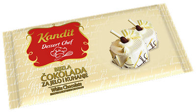 Kandit White Baking Chocolate 200g