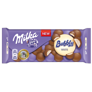 Milka Bubbly White 95g