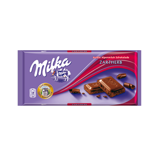 Milka Zartherb Dark 100g