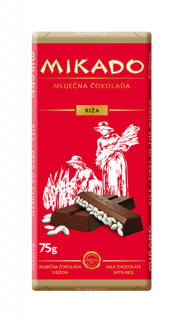 Mikado Rice Choc 75g