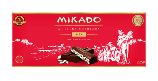 Mikado Rice Choc 225g