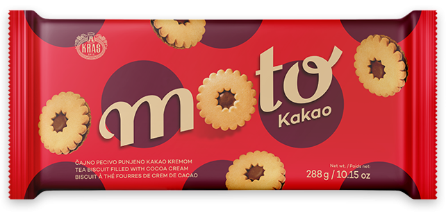 Kras Moto Cocoa Biscuit 288g
