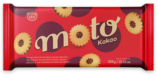 Kras Moto Cocoa Biscuit 288g