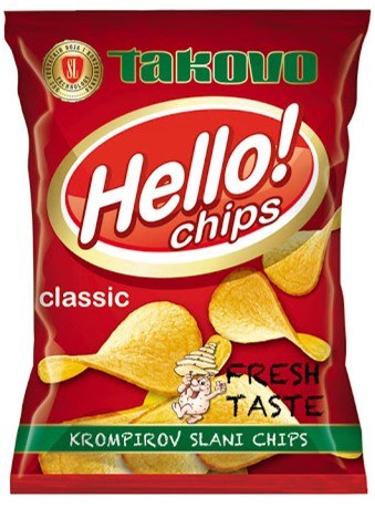 Takovo Potato Chips Classic 40g