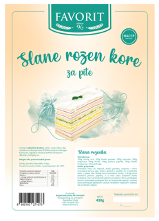 Favorite Slane Rozen Kore Savory layers 430g