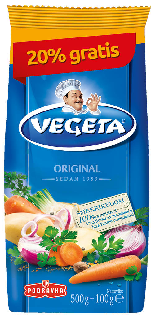 Vegeta Bag 600g