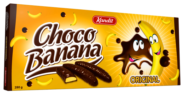 Kandit Choco Banana Original 280g