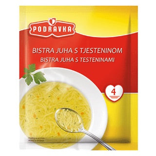 Podravka Clear Soup w/ Noodles