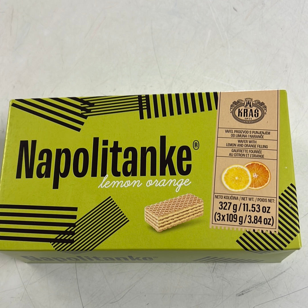 Kras Napolitanke Lemon Orange 327g