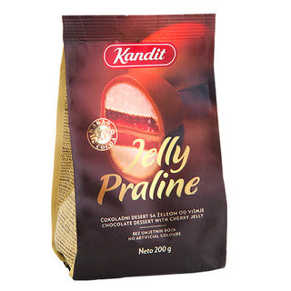 Kandit Jelly Praline Cherry 200g