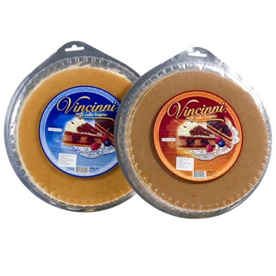 Cake Layers Round Soft (Dark) 400g