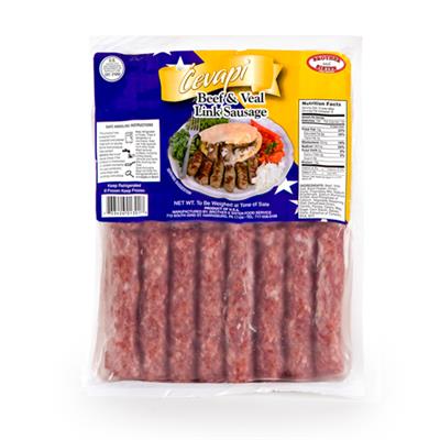 Frozen Cevapi  2lbs ClearPak