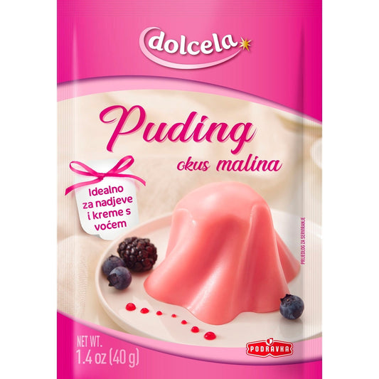 Raspberry Pudding