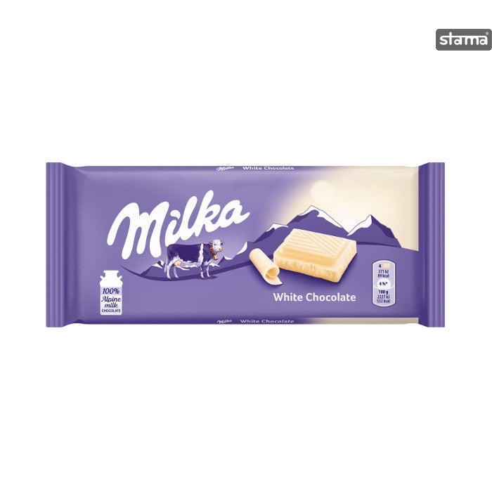 Milka White Chocolate 90g