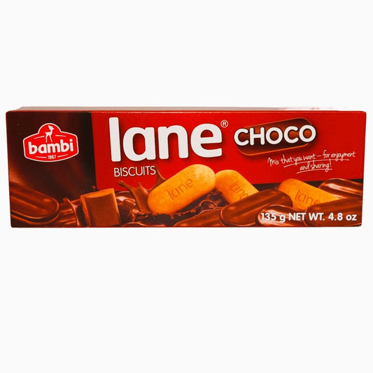 Lane Choco Covered Biscuits 135g
