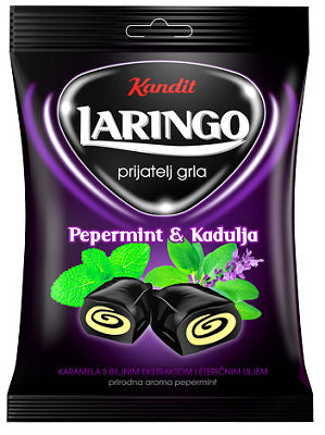 Kandit Laringo Peppermint & Kadulja 100g