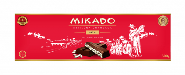 Mikado Rice Chocolate 300g