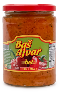 Bas Ajvar Hot 530g