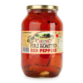 Vava Fire Roasted Red Peppers 2350g