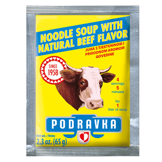 Podravka Noodle Soup Beef Flavor