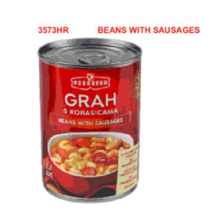 Podravka Beans with Sausages 400g