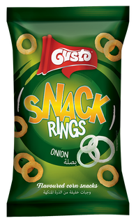 Gusto Snack Rings Onion 80g