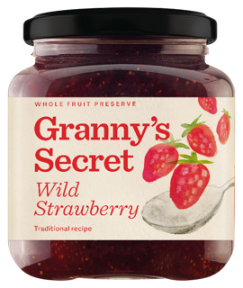 Grannys Secret Wild Strawberry 375g