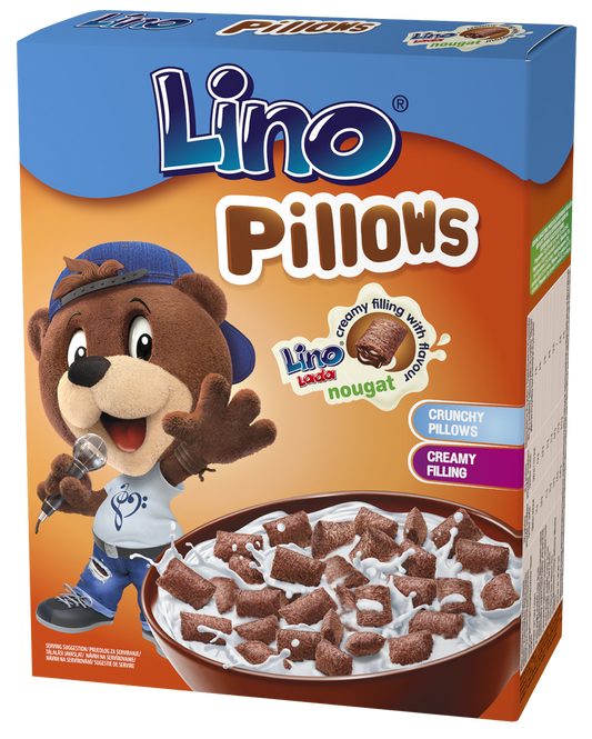 Podravka Lino Pillow Nougat Cereal 250g