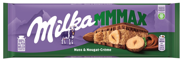 Milka mmmax Nuss Nougat Creme 300g
