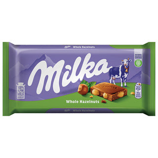 Milka Whole Hazelnuts 100g