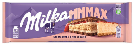 Milka Mmmax Strawberry Cheesecake 300g