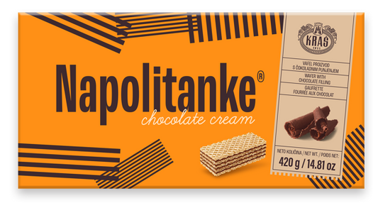 Kras Napolitanke Chocolate Cream 420g