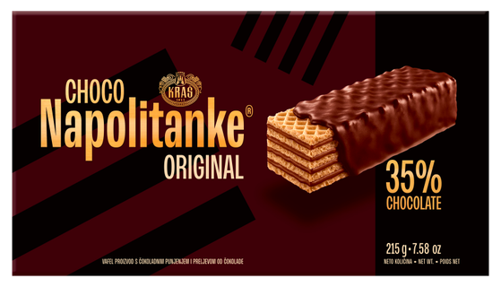 Kras Napolitanke Choc Covered 215g