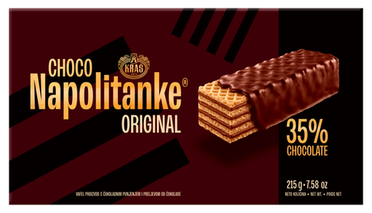 Kras Napolitanke Choc Covered 215g