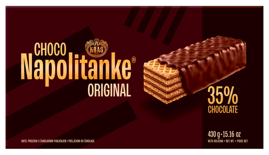 Kras Napolitanke Choc Covered 430g