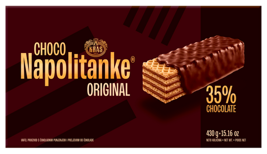 Kras Napolitanke Choc Covered 430g