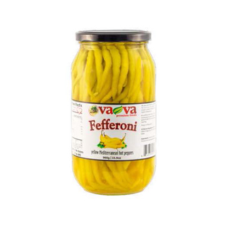 Vava Hot Yellow Fefferoni 960g