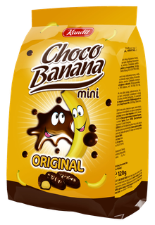 Kandit Choco Banana Mini 120g