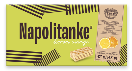 Kras Napolitanke Lemon Orange 420g