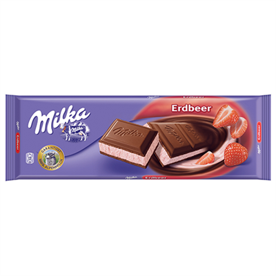 Milka Erdbeer Strawberry 300g