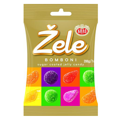 Zele Bomboni Jelly Candy Kras 200g