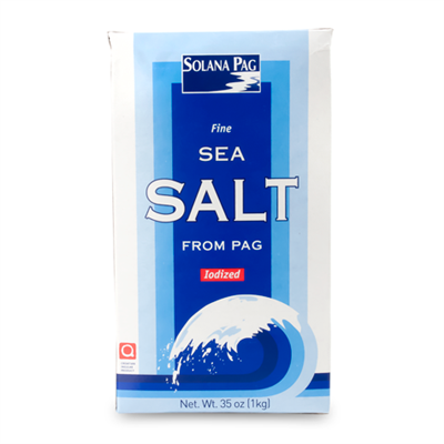 Solana Pag Fine Sea Salt 1kg