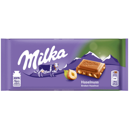 Milka Hazelnuts 100g