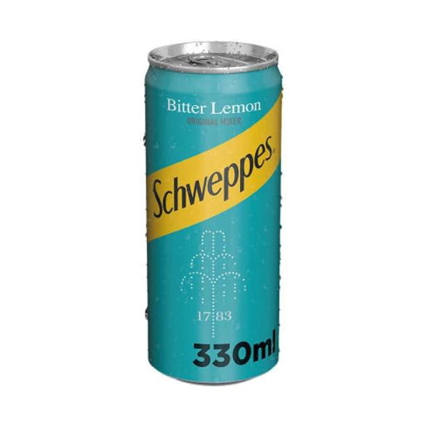 Schweppes Bitter Lemon Can