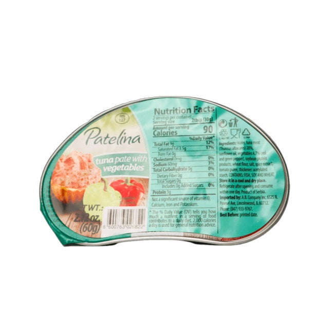 Tuna Pate with Vegetables 60g