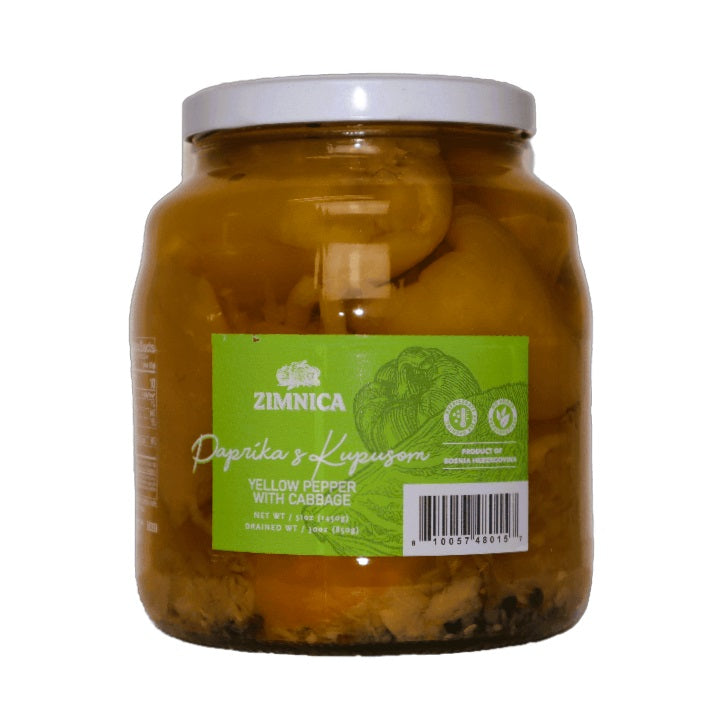 Zimnica Yellow Pepper with Cabbage 1450g